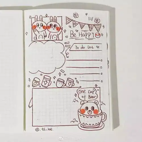 手帐素材不会画画,不会排版0基础画出漂亮手账本