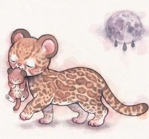 精致漂亮的小动物插画作品集