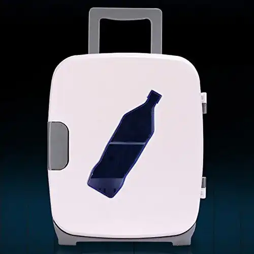 beila便携式迷你家车两用冷暖箱大容量制冷制热13l强制冷车载冰箱