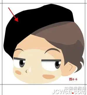 ai鼠绘卡通小孩