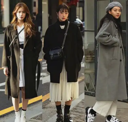 冬天大衣怎么穿才温柔分享27套轻柔淡雅的韩系风搭配,值得借鉴