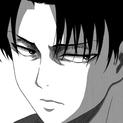 头像动漫男生系黑白