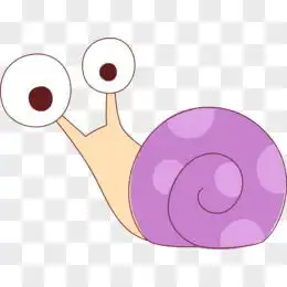 卡通蜗牛图片素材免费卡通蜗牛png设计图片大全图精灵