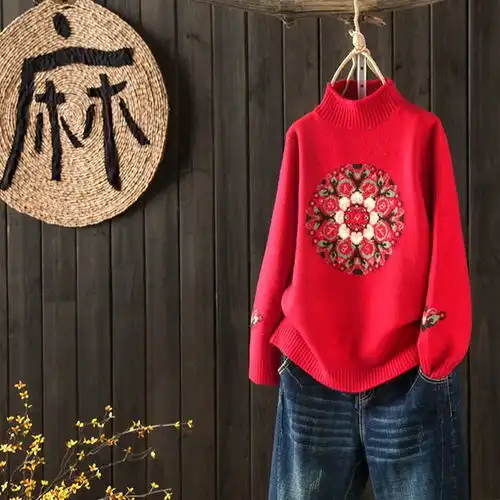 毛衣就买下面这几个颜色,保暖显肤白也不挑人,轻松穿出文艺范