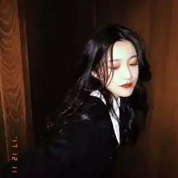 女生头像丧系高清图片句