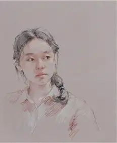 这就是传说中的神仙画画吧,画中美女惊鸿一瞥,看一眼我已入迷