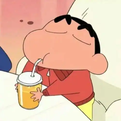 蜡笔小新吃汉堡的头像