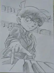 求素描的男生qq头像