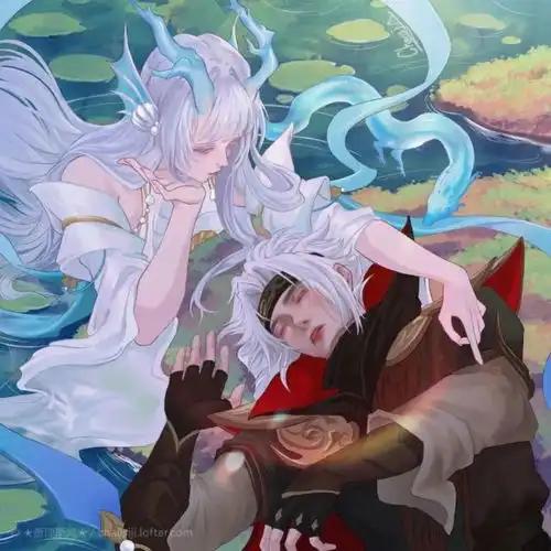 西施头像游龙清影头像