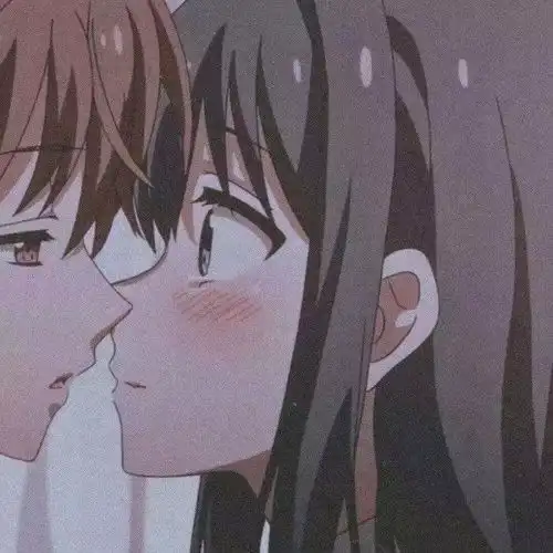 软妹情侣头像超甜甜动漫风