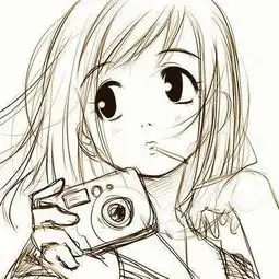 求漫画图片,最好是白描,可以画出来的