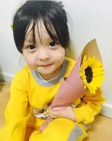 日韩混血版小芈月,简直萌化了