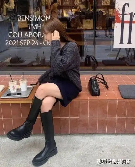 实用半裙穿搭不挑人,小个子轻松get韩系氛围感