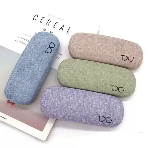 近视透明眼镜盒ins可爱日系少女心卡通便携防压简约创意个性收纳