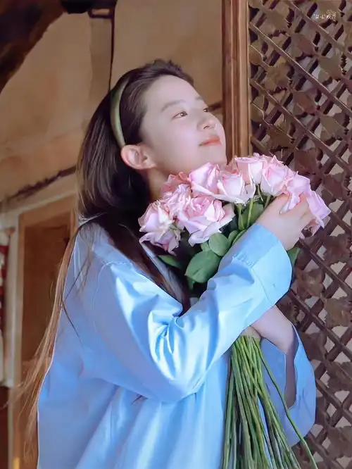 情侣头像捧花系列水果花