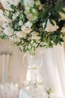 白色系婚礼花艺纯洁之美