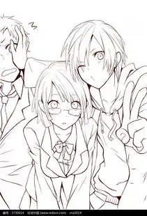 卡通拍照的情侣图片免费下载红动网