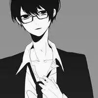 男生头像白色系清新动漫