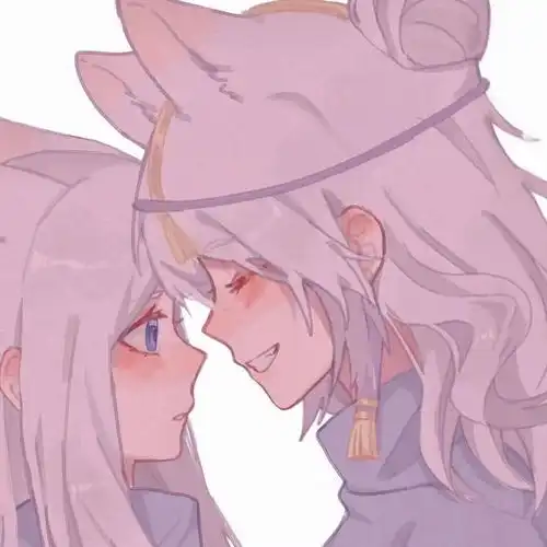 头像动漫情侣萌系张可爱