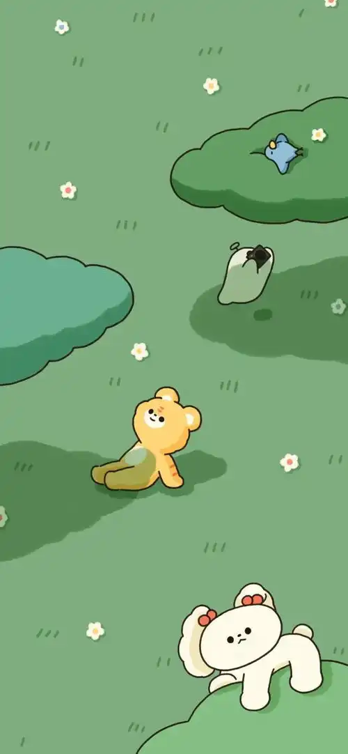 仙气飘飘的绿色系壁纸,养眼护眼专用