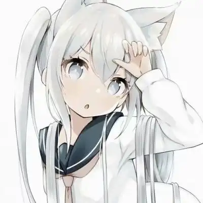 仙女动漫头像白色系动漫