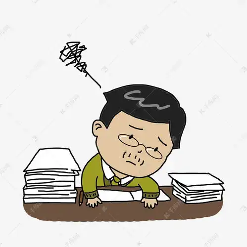 教师节老师卡通人物思绪乱表情包素材图片免费下载千库网