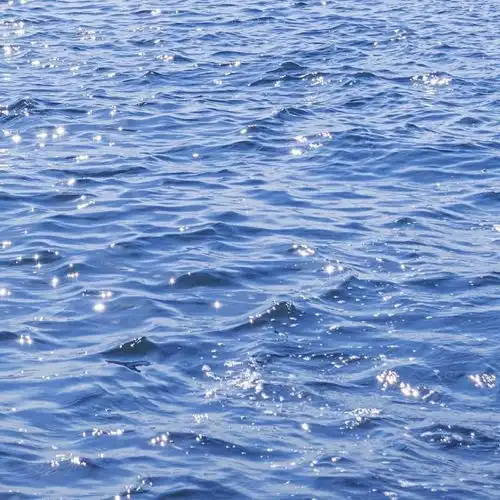 客桥.温柔蓝色系背景图