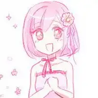 女生头像粉色系二次元微信头像图片大全