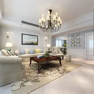 新古典风格蓝色效果图新古典风格蓝色装修效果图2020新古典风格蓝色装修图片第3页