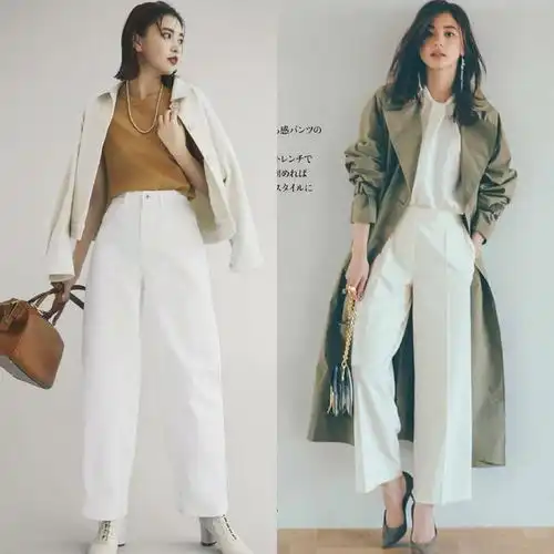 干净纯粹的白色,这样搭配更优雅