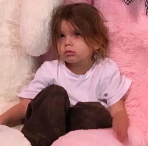 给扣妮女儿penelope和小儿子reign盖座萌图楼又加...