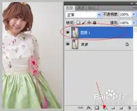 ps调出甜美的日系朦胧灰调美女图