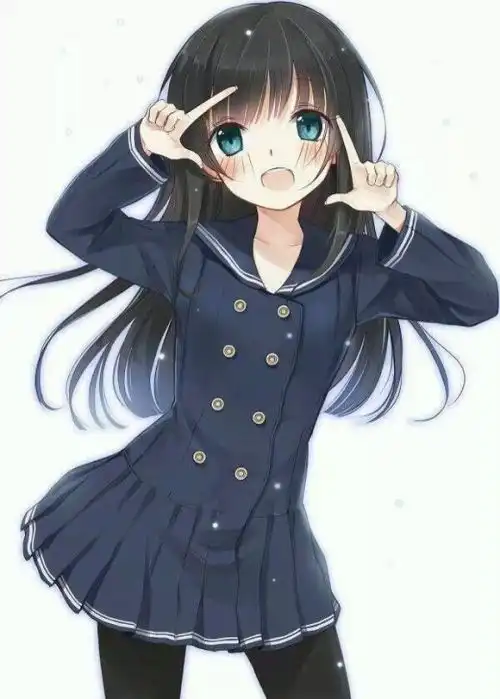 萌系动漫女生图片