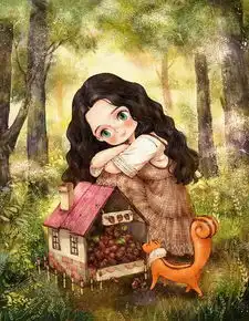 每个人都有个森林梦,但是她的梦更童真梦幻