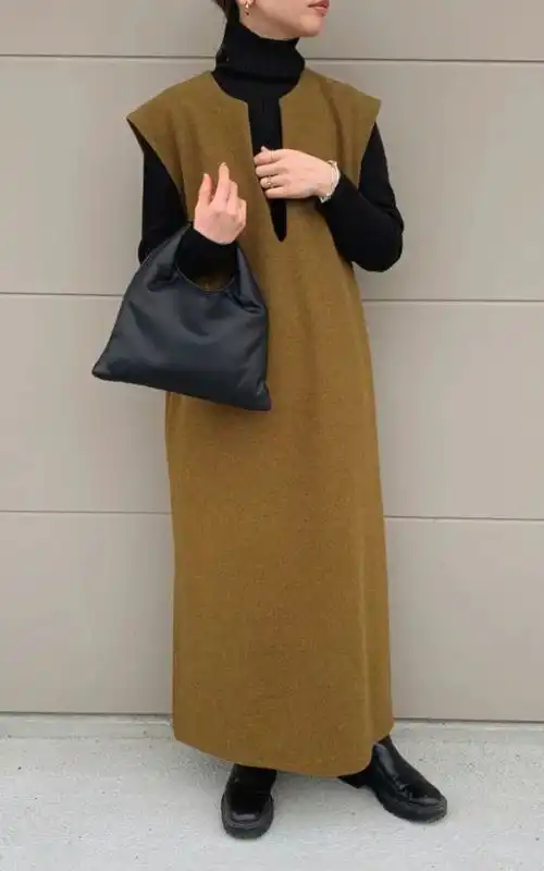舒适保暖又不缺个性女生秋冬日系轻熟感日常搭配推荐