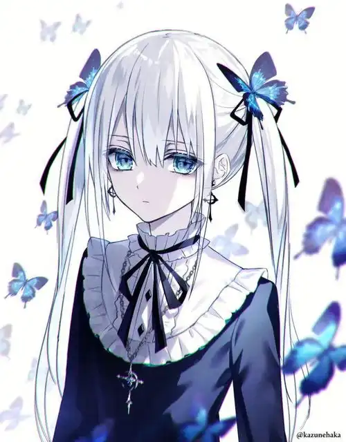 动漫美图画师和音哈卡的插画作品