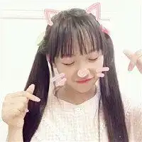 粉色系小仙女网红头像中