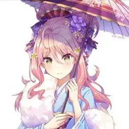 2018动漫卡通头像女生唯美清纯高清图片月上柳梢头人约黄昏后