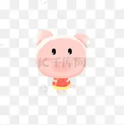 可爱呆萌猪卡通头像卡通