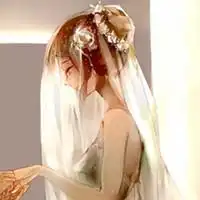 求动漫情侣头像,要婚纱的