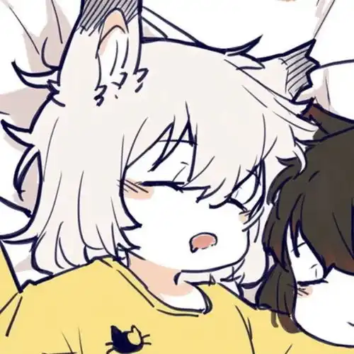 绿色系情侣漫画头像情头