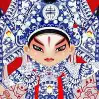 卡通京剧脸谱头像微信头像图片大全