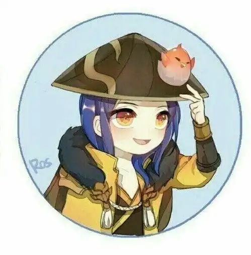 头像女生韩系下雪刘禅