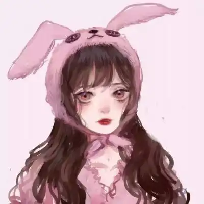 女生动漫头像可爱萌卡哇伊粉色清纯图片