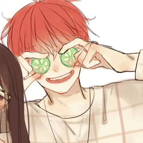 藏匿在银河里的温柔情侣头像