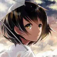 女生头像黑色系高冷动漫