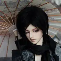 孤独系头像黑色古风