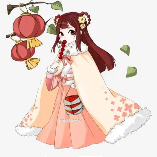 女生头像简约风系动漫头