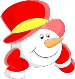 卡通雪人的头矢量图免费下载eps格式编号14990045千图网