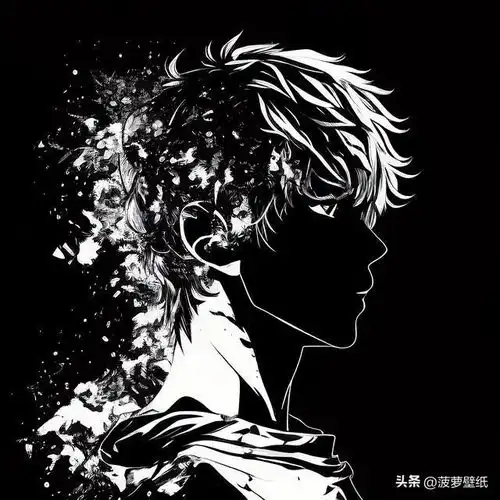 水墨风男孩,换头像换壁纸当情头